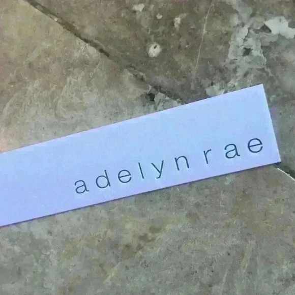 Adelyn Rae dress size small. Striped Sleeveless hidden zipper on side NWT - Picture 11 of 11